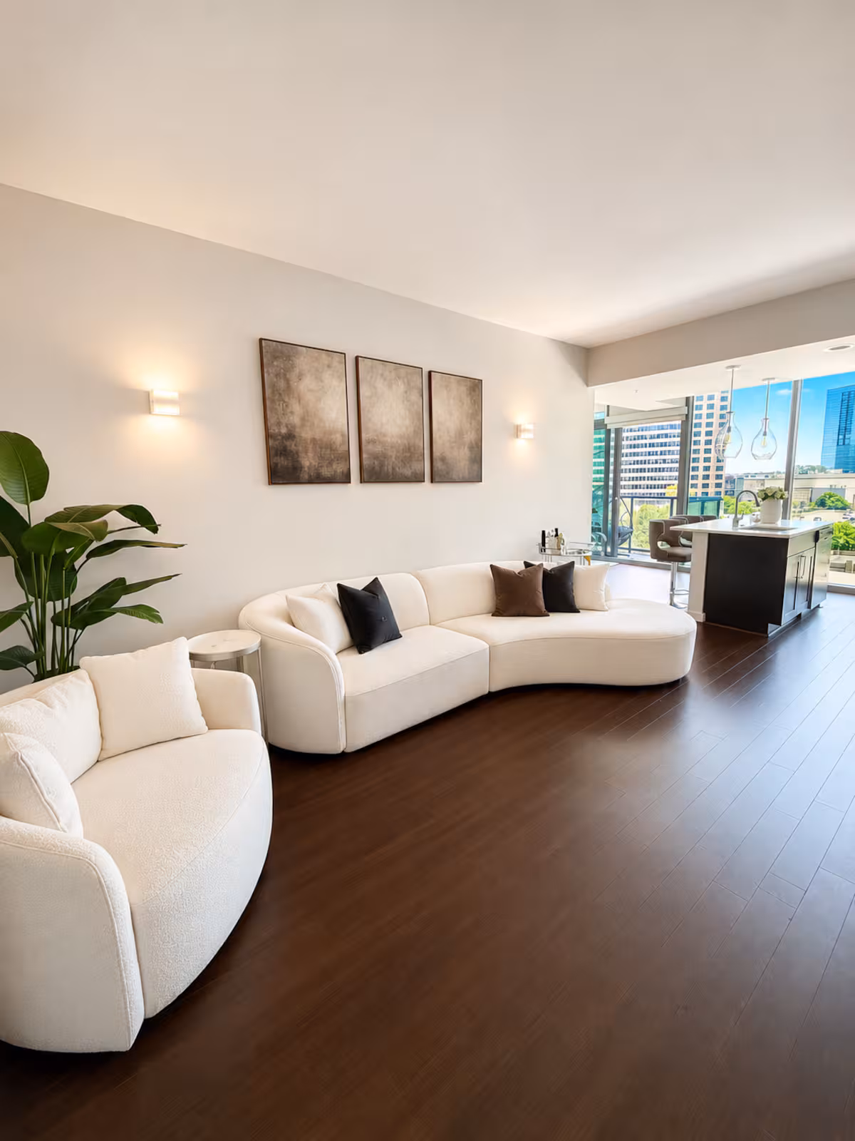 The Cyan Residence living room